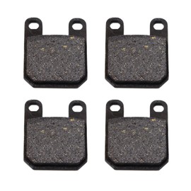 YananAC 4 Pieces 45 x 35 mm Front Rear Brake Pads Motorcycle Brake Pads for Speedfight 1 2 Jetforce C-Tech Elyseo 50 Electric Motorcycle Brake Pads 25 mm Hole Diameter