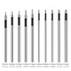 10 Pcs Leather Hole Punch Cutter 0.5mm-3.5mm Hollow Punch Set