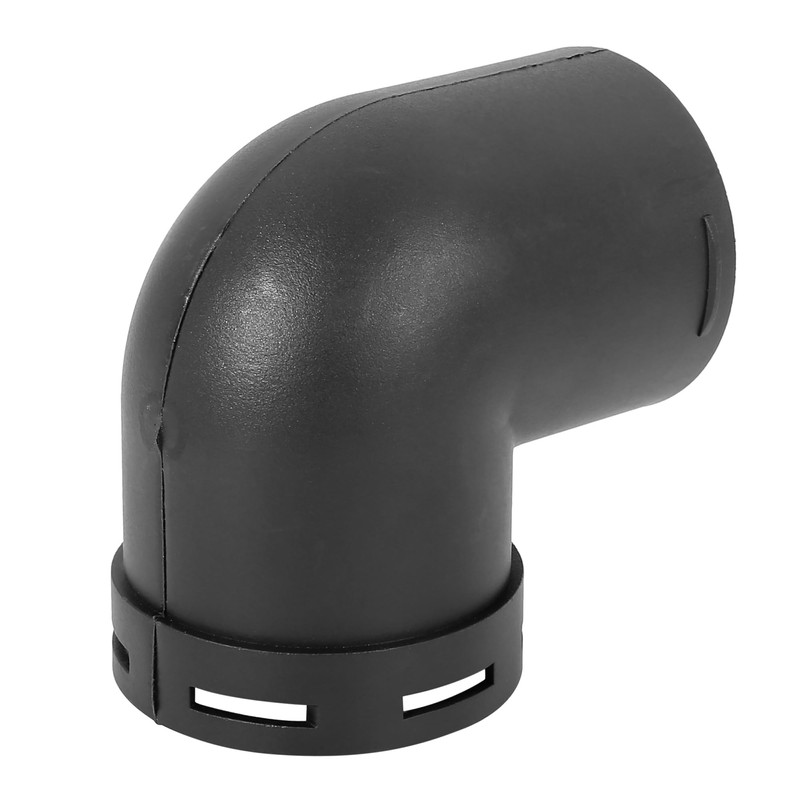 X AUTOHAUX 60mm Car Heater Warm Air Ducting Pipe Elbow