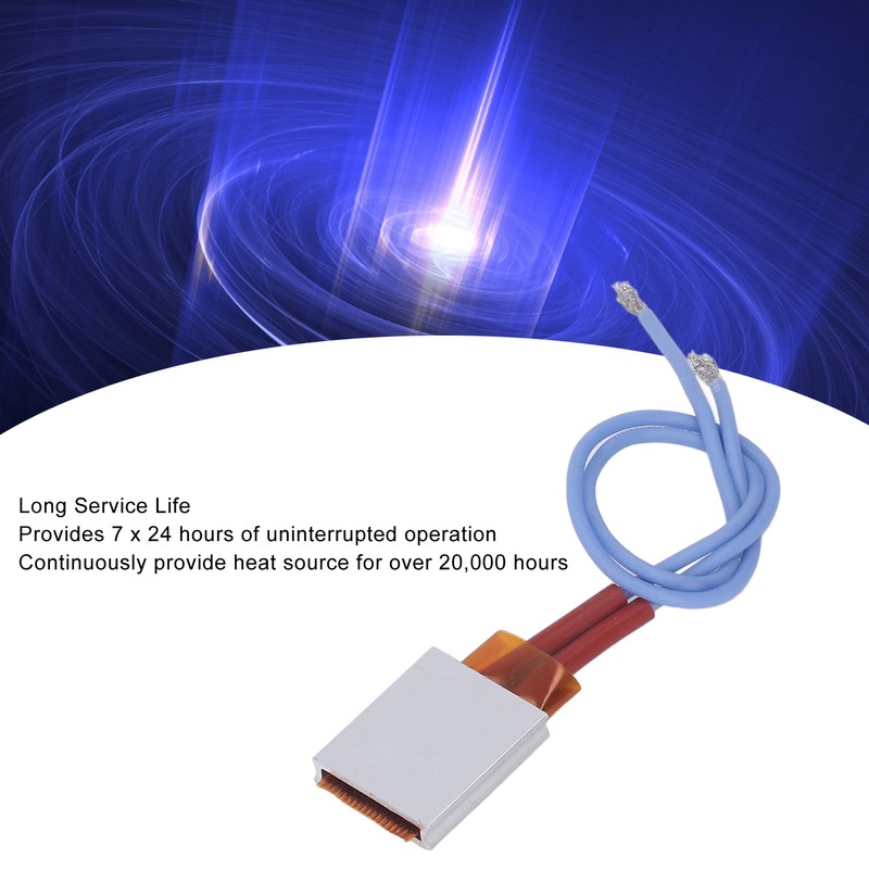 5pcs PTC Heating Element Automatic Constant Temp 110℃ Aluminum Shell