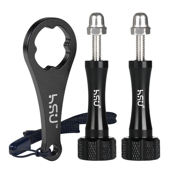 HSU Gopro Screws Long Aluminum Gopro Screws M5 Thumb Screws