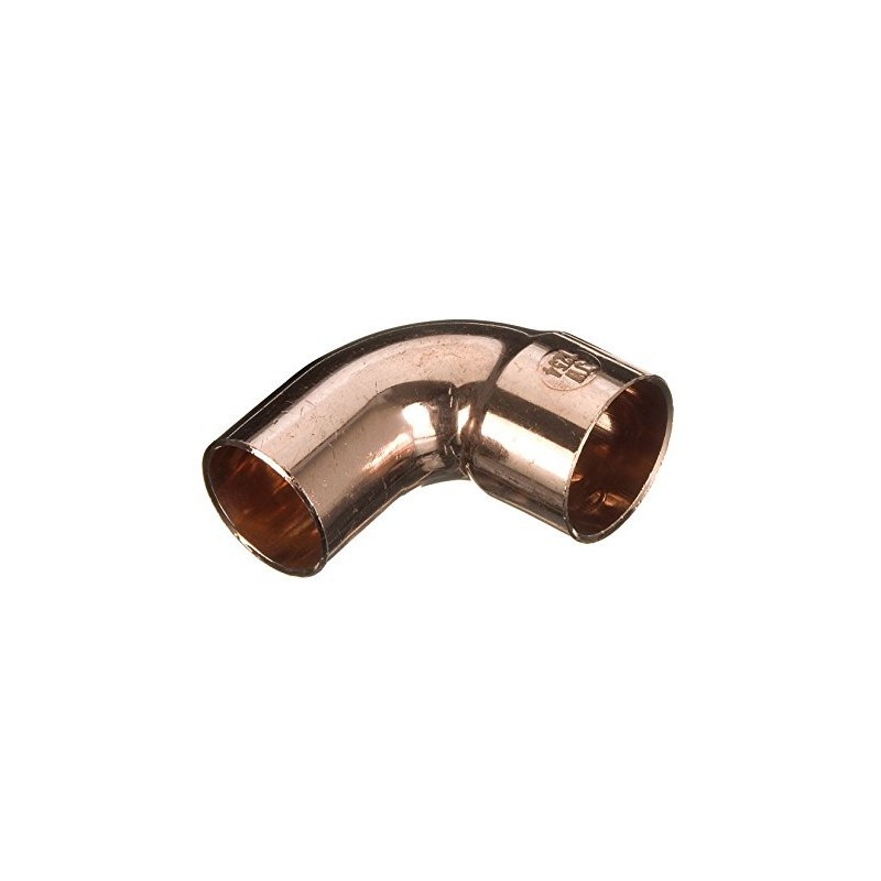 15mm Long Tail Street Elbow - 90 Degree End Feed