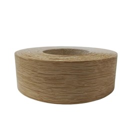 Real White Oak 2 Inch ×50ft Wood Veneer Edge Banding Roll,Preglued Iron On Edging Band with Hot Melt Adhesive-Edgebanding Flexible Wood Tape for Laminate Furniture Cabinet Repair