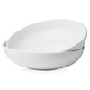 DOWAN 11.5" Large Serving Bowls, 3.2 Qt White Bowls, Serving