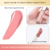 Mysense Liquid Blush, Silky Cream Blush Stick for Cheek Soft