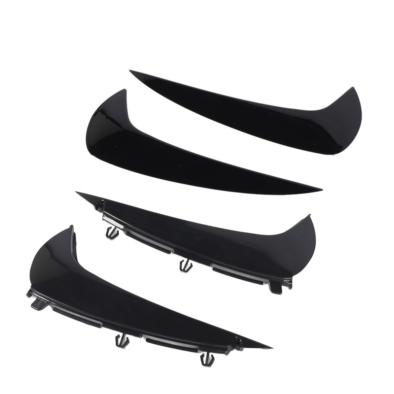 1 Pair Rear Bumper Spoiler Air Vent Cover Left Right