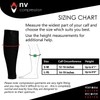 NV Compression Race and Recover Footless Compression Stockings - Calf