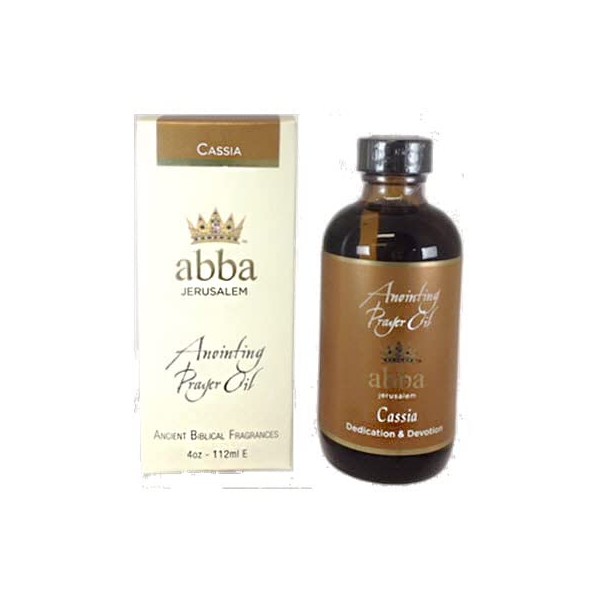 Abba Christian Products Cassia Anointing Oil (4 oz) 1 pk (CSN4)