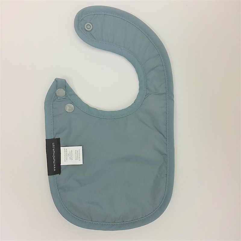 Mum 2 Mum Infant Wonder Bib, Gray