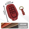Muslogy Key Fob Cover Leather Case Compatible with Tacoma 2024