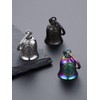 Bandmax Keyring Motorcycle Bell Stainless Steel Motorcycle Bell Keyring Viking
