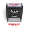 Promot Handle with Care Do Not Bend Stamp - Self