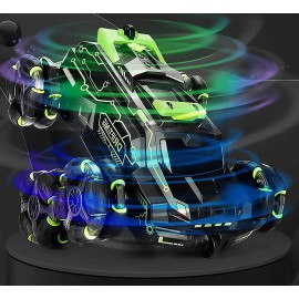 Chandler RC Car 6WD Spray Drift Stunt USB Rechargeable Lights Music Off-Road Vehicle