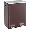 ComfyCorner 16 Gal (2 x 30 L) Dual Trash Can,