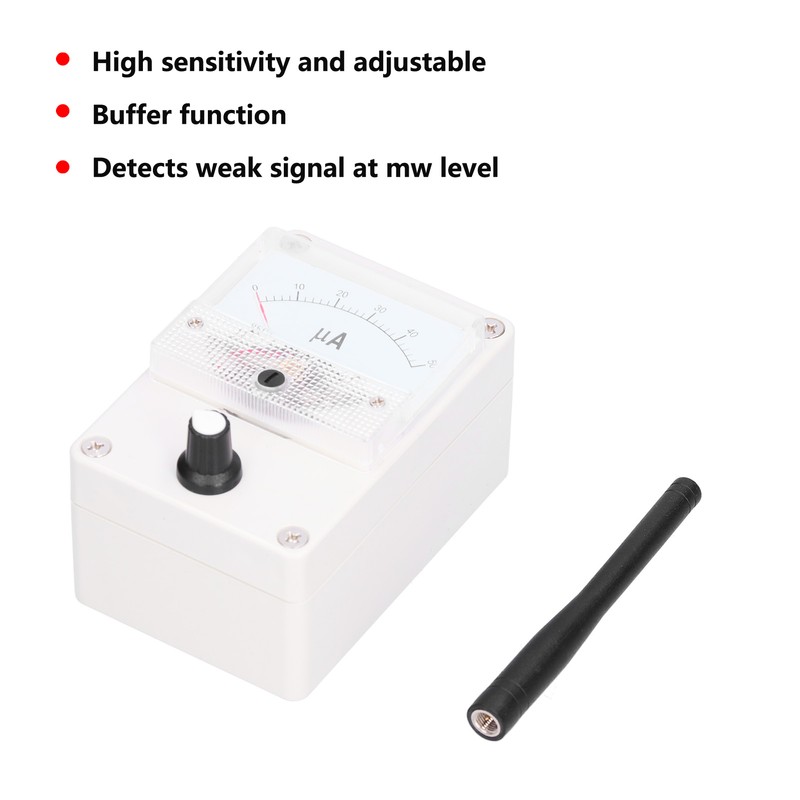 RF Signal Level Meter 100K‑1000MHz Field Strength Indicator for Radio