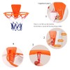 Wall Mounted Hoop 34 cm Wall Mounted Basketball Net with