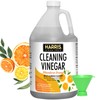 HARRIS Cleaning Vinegar All Purpose Household Surface Cleaner, 128oz (Orange)