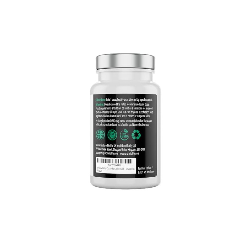 NAC Supplement 600mg | High Strength Antioxidant Complex with Turmeric,