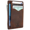 YBONNE Thin Front Pocket Wallet for Men and Women, RFID
