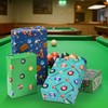 Pool Ball Wrapping Paper 12 Sheets Billiard Themed Designs Gift