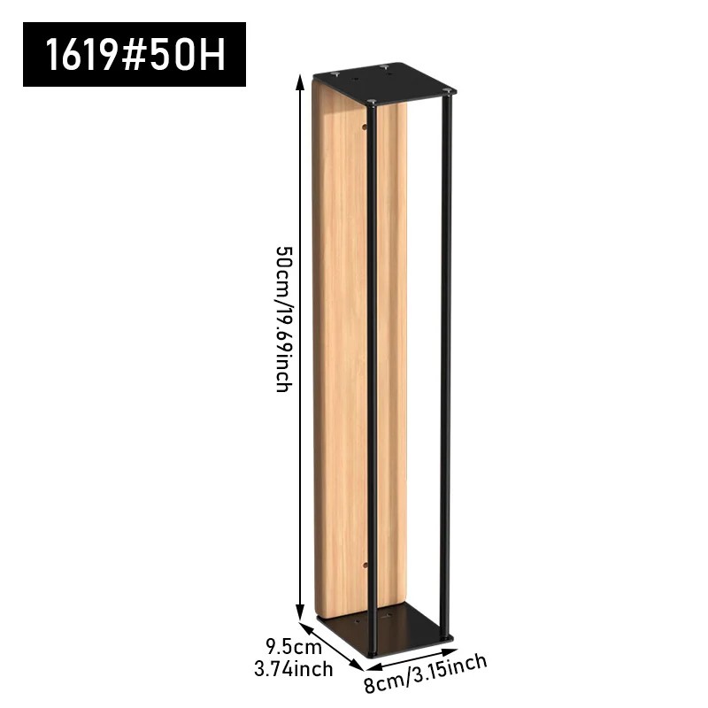 Wall-Mounted Towel Rack for Bathroom Storage – Iron & Wood