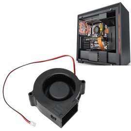 Case Cooling Fan for PC Computer Chassis, 38.5CFM Low Noise 4000RPM High Speed DC 12V Brushless 2Pin Input Cabinet CPU Cooling Cooler with Double Ball Bearing