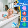 Badethermometer Baby – Baby Thermometer Badewanne Digital mit Delfin-Design –