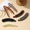 6 Pack 5 Inch Banana Hair Clips for Women Thin