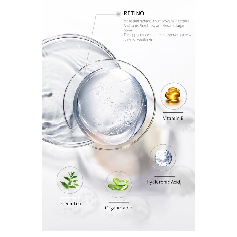 Melao Moisturizing Miracle Retinol Cream for Face - with 2.5%