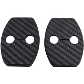 BRIGHTZ Celsio UCF30 UCF31 Carbon Style Door Striker Cover 2PC [STRIKER-001-2PC] UCF F30 F31 30 31