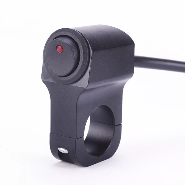 None 25MM Motorcycle Handlebar Turn Signal Switch CNC Aluminum with