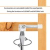Flyshop 3 in 1 Furniture Connecting Cam Fitting with Dowel