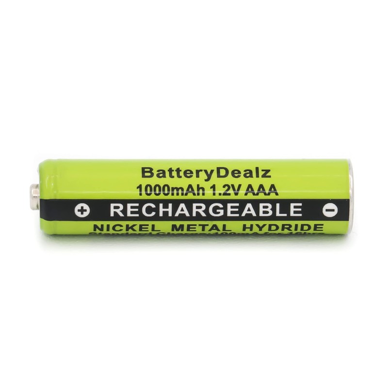 BatteryDealz 1.2V NiMH AAA Rechargeable Batteries Compatible with Panasonic Cordless