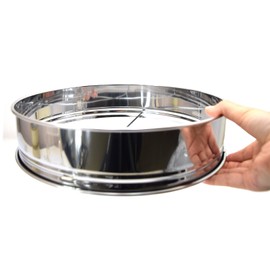 Takagi Gardening Filter, Stainless Steel, φ11.8 inches (30 cm), Stainless Steel, Rust Resistant, Gardening Supplies, Sieves, Gardening Supplies, Gardening Sieves, Gardening Sieves, Gardening Sieves, Grass Sieves, Sieves for Gardening, Grasses, Soil