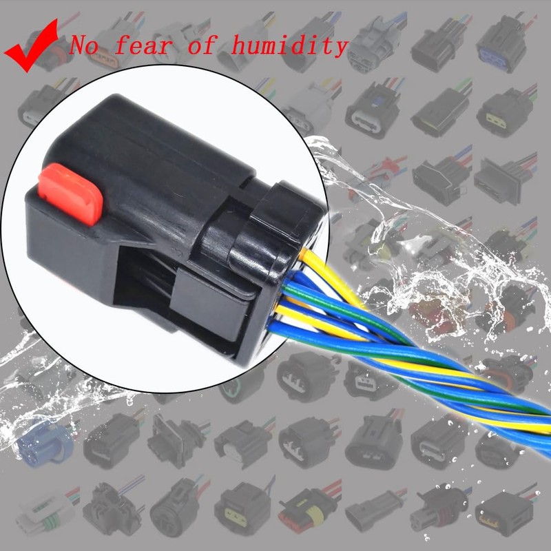 Set of 1PCS EGR Exhaust Gas Recirculation Valve Connector Harness