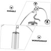 ORFOFE Balance Cylinder Weightlifting Man Tumbler Iron Desktop Ornament Metal