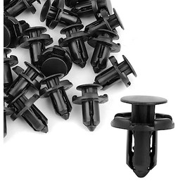 30 Pcs 9mm Nylon Push Retainer Bumper Clips Fasteners Rivet Clips MR200300 for Honda