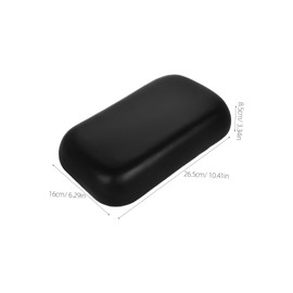 TOYANDONA Asiento Trasero para Bicicleta Eléctrica Cojín Engrosado de Alta Elasticidad Respaldo Estable para Adultos y Protector Resistente y Antideslizante para