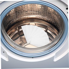 jojofuny 10pcs Cotton Washer Lint Filter for Washing Machine Easy to Install Exhaust Filter Pads for Lint Catching Compatible Various Boxes