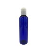 4 oz Blue Cosmo Plastic Bottles -12 Pack Empty Bottle