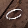 Aeon Jewellery Expanding Baby Bangle - 925 Sterling Silver |