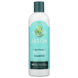 Jason Purifying Tea Tree Shampoo, No Parabens, 12 Ounce (Pack of 1)