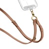 CASETiFY Pebbled Cross-body Strap - Latte