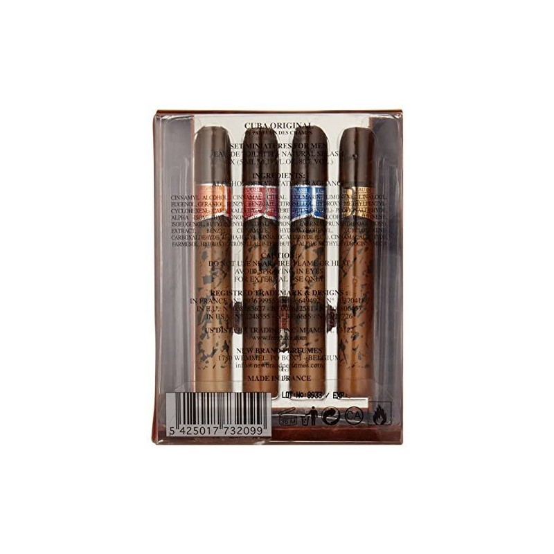 Cuba By Cuba for Men Gift Set, 4 Count