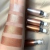 Base Maquillaje Cobertura Polvo Estrellas Bronceador Coreano Tono Oro Bronce