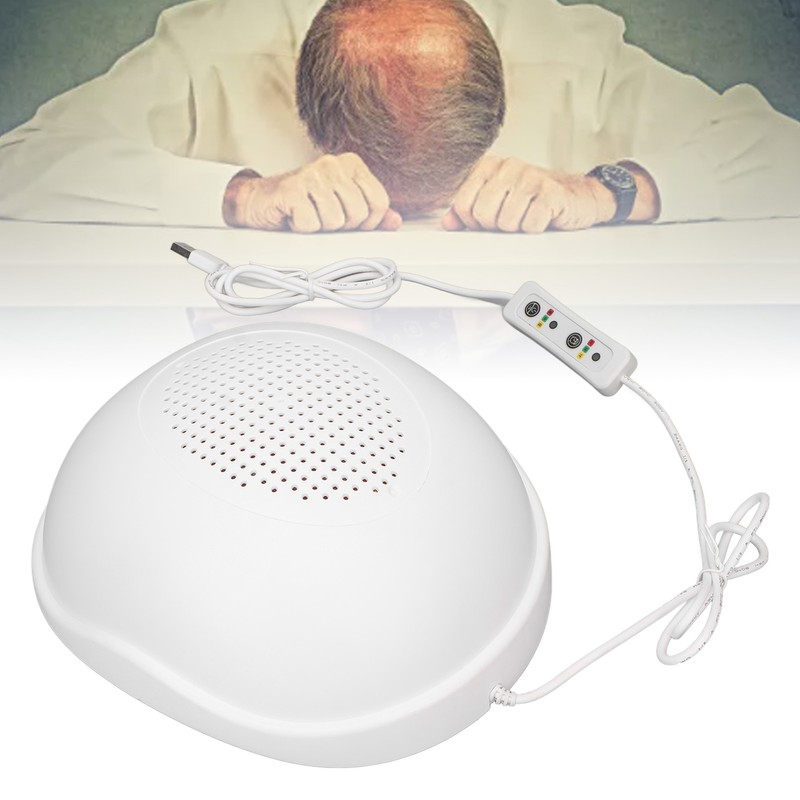 Laser Hair Growth System Cap 62 Lamp Chips Red Blue