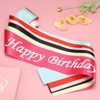 PATIKIL Birthday Girls Sash, Glitter Birthday Sash for Women Satin