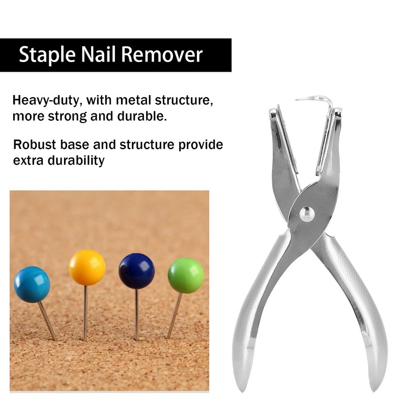 Tissting Staple Nail Remover, Universal Staple Monkey Remover Pliers, 20
