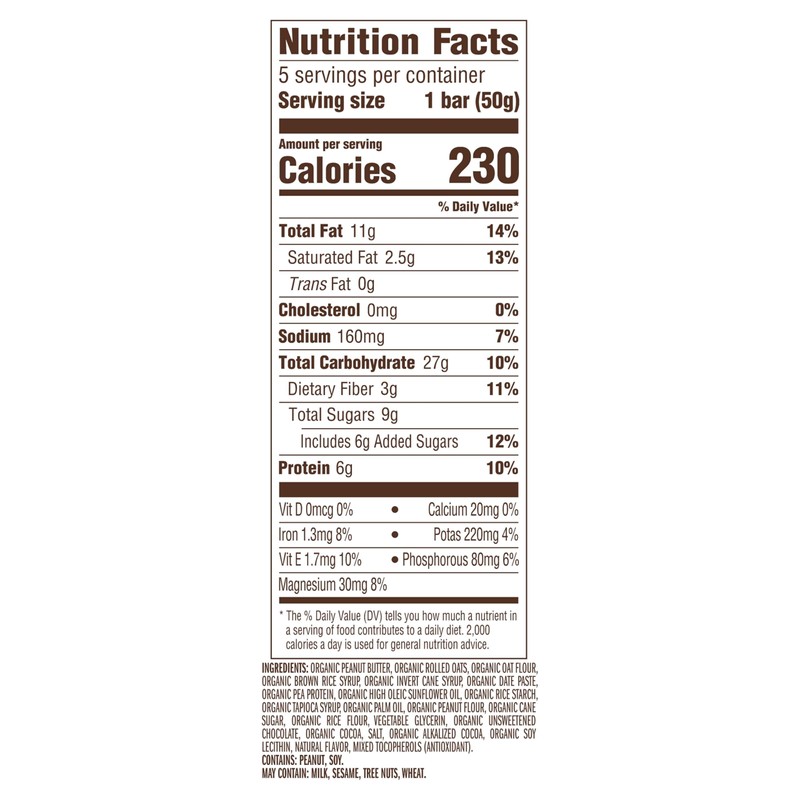 CLIF Nut Butter Bar - Chocolate Peanut Butter - Energy