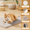 Pieviev Chenille Cat Litter Mat for Litter Box, 28"x22" Soft